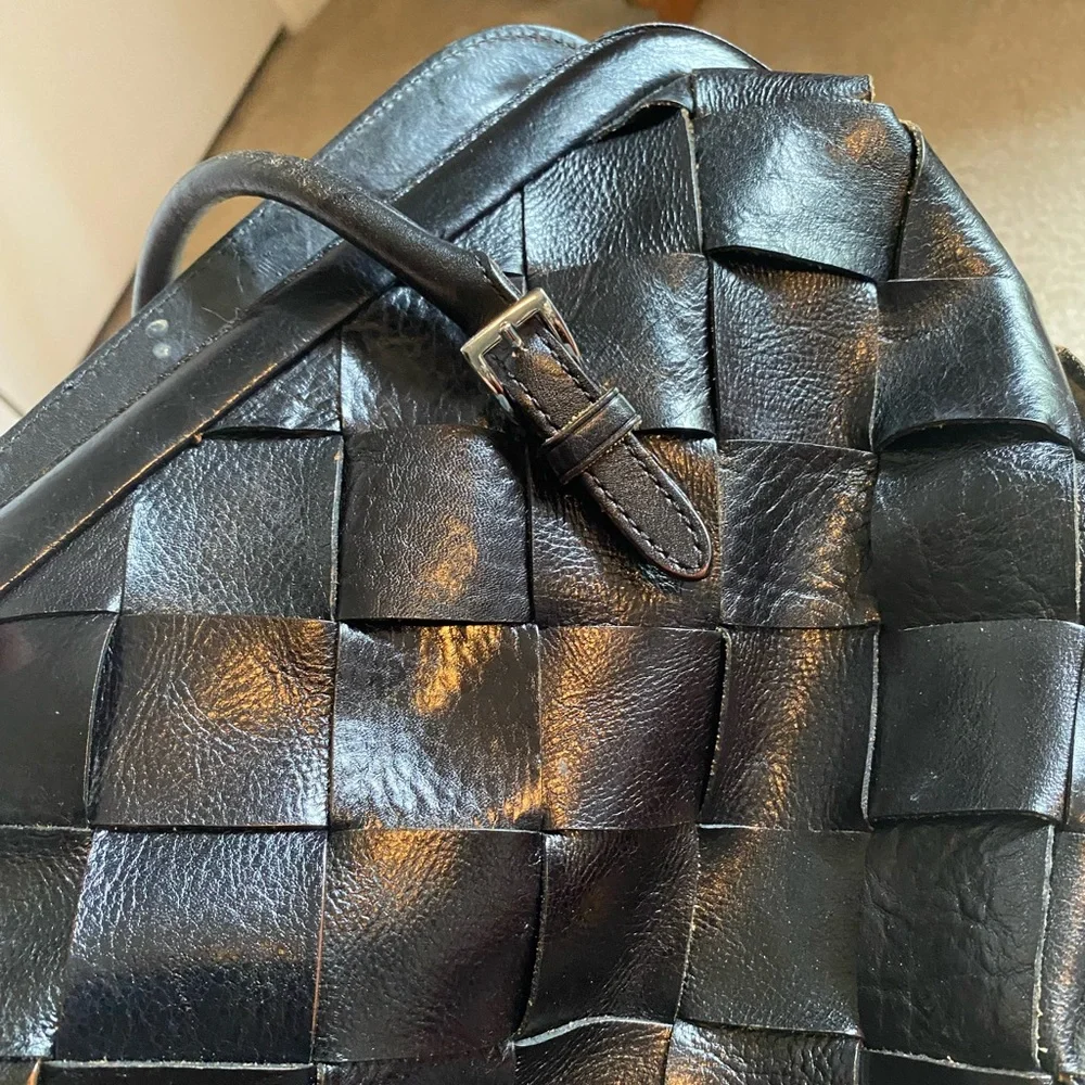 Wilson leather woven bag - Picture 2 of 10